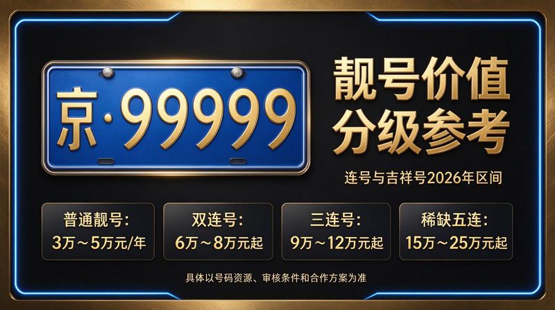 2026年京牌租赁指标展示